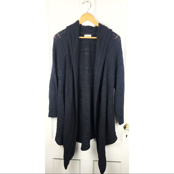 Style & Co. Sweaters - Style & Co size 0X : casual crochet patterned open fall winter sweater cardigan